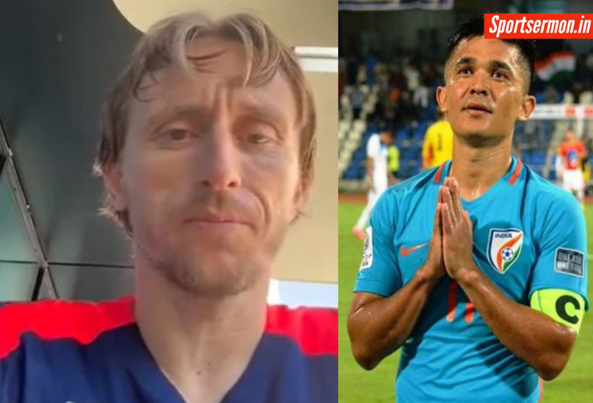 You are a Legend- Real Madrid's Luka Modric praises India Captain Sunil Chhetri  