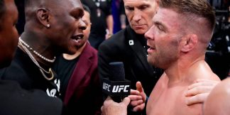 Du Plessis expressed his readiness to fight Israel Adesanya  