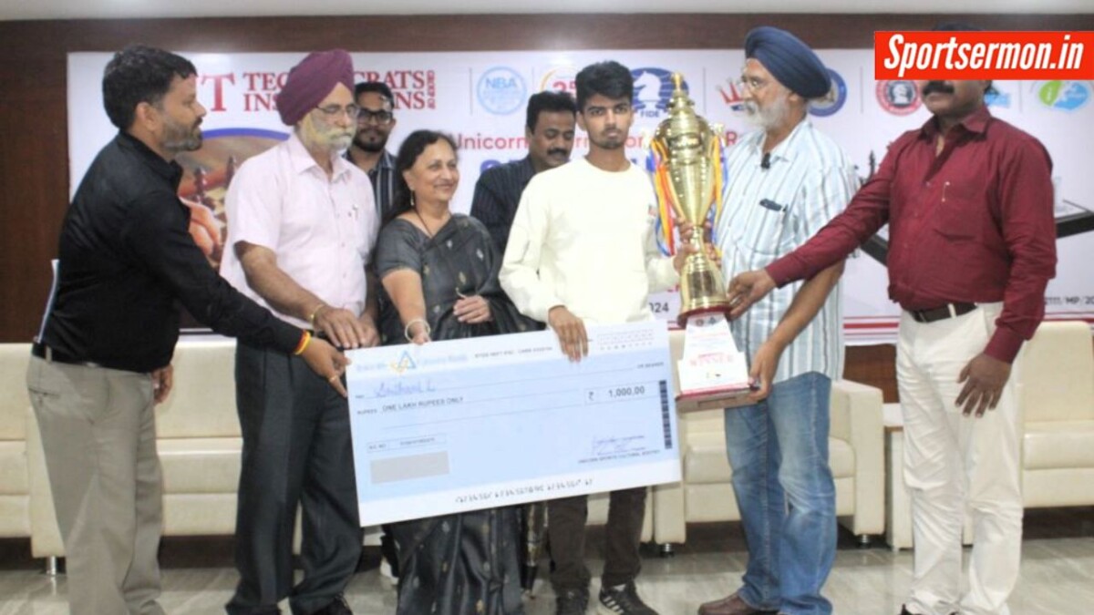 Unicorn Rating Open 2024 में श्रीहरि ने बिखेरा जलवा, बनें चैंपियन  