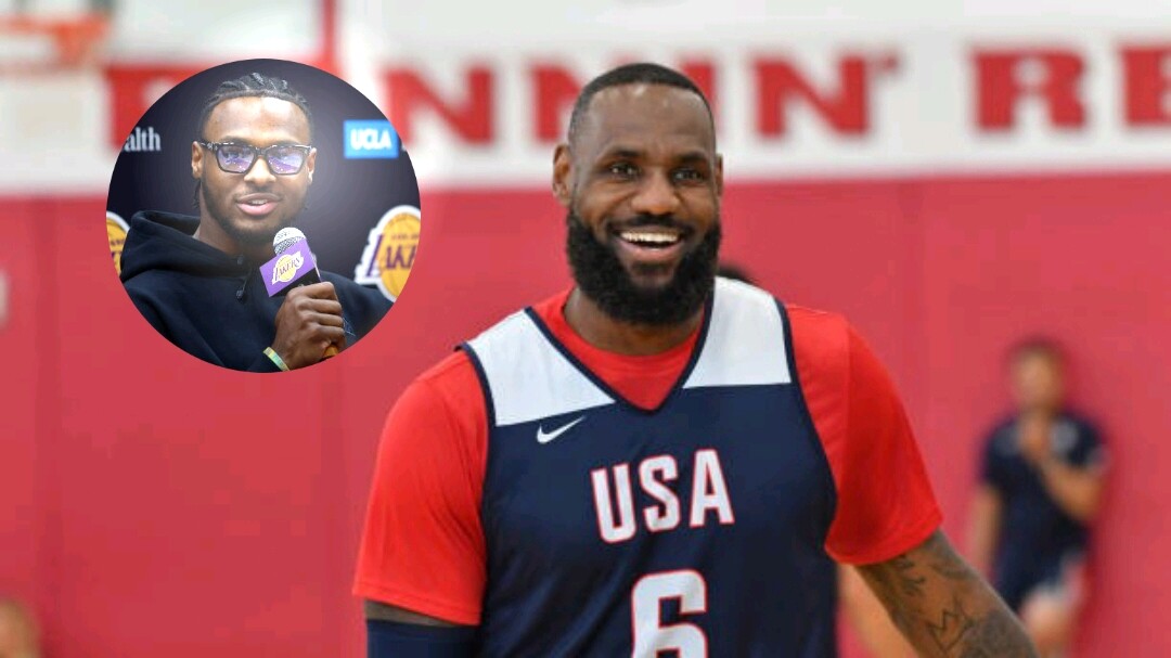 LeBron James Feels 'Proud' & 'Lost of Words' to Play Alongside Bronny  