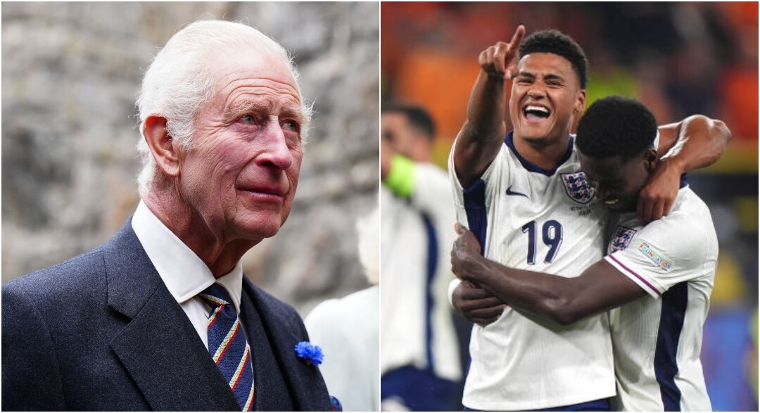 King Charles Congratulates England Football Team Ahead of Euro 2024 Final   King Charles Congratulates England Football Team Ahead of Euro 2024 Final