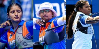 Indian Women's Archery Team Bows Out from Quaterfinals at Paris Olympics  