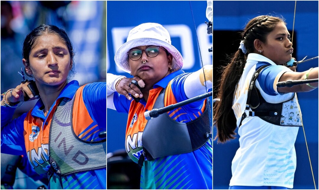 Indian Women's Archery Team Bows Out from Quaterfinals at Paris Olympics  