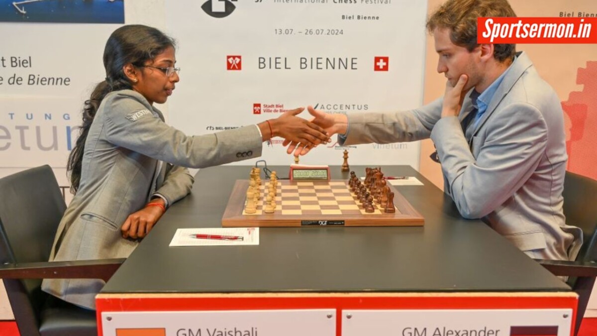 57th Biel GMT के राउंड 2 में वैशाली ने डोनचेंको को हराया, हासिल की बढ़त  