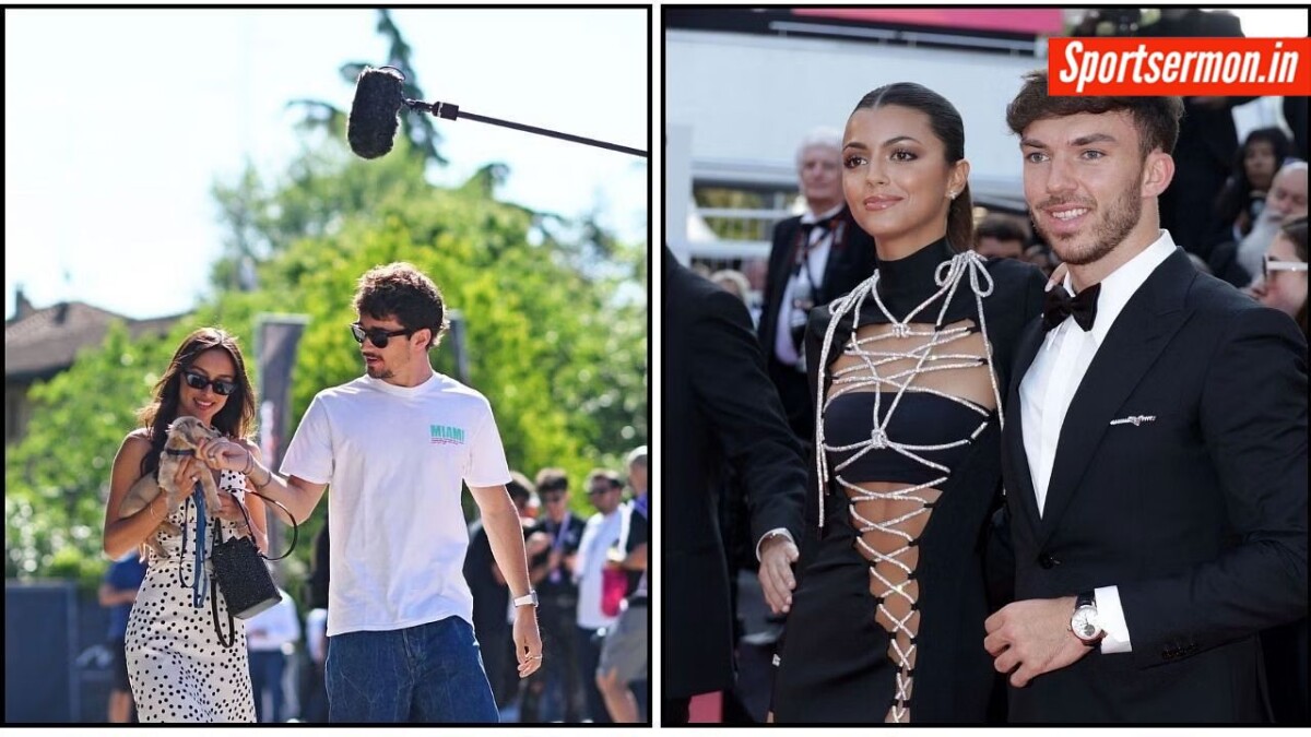 गर्लफ्रेंड के साथ Charles Leclerc और Pierre Gasly ने बिखेरा जलवा  