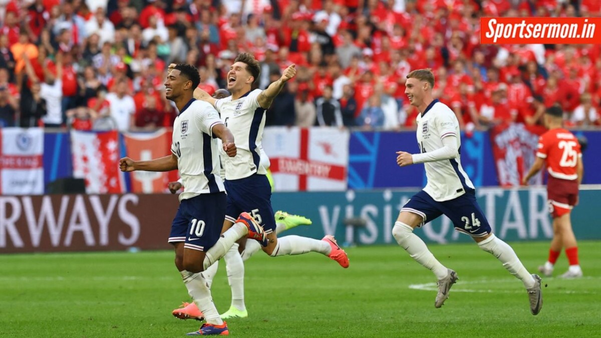 इंग्लैंड ने स्विट्जरलैंड को हराया, सेमीफाइनल में नीदरलैंड होगा मुकाबला   इंग्लैंड ने स्विट्जरलैंड को हराया, सेमीफाइनल में नीदरलैंड होगा मुकाबला