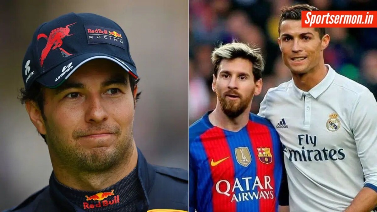 Sergio Perez ने चुना अपना बेस्ट फुटबॉलर? जानिए रोनाल्डो या फिर मेसी किसे चुना?  