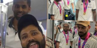Team India की घर वापसी, खिलाड़ियों ने फ्लाइट में जमकर की मस्ती, देखें Video  