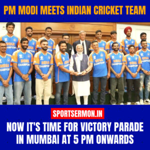 Prime Minister Narendra Modi Meets Victorious Indian Cricket Team  