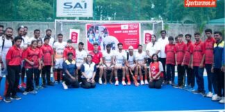 विशेष ओलंपिक भारत एथलीटों ने बेंगलुरु में भारतीय पुरुष हॉकी टीम को प्रेरित किया  