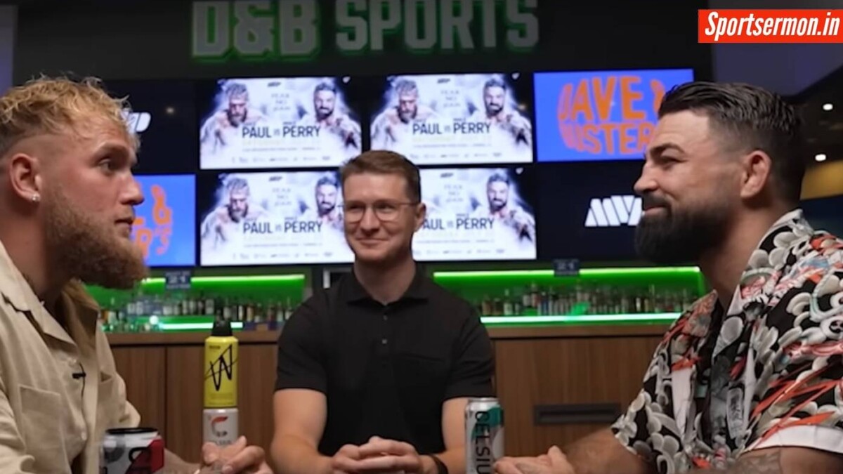 Jake Paul does the English or Spanish challenge with Mike Perry  