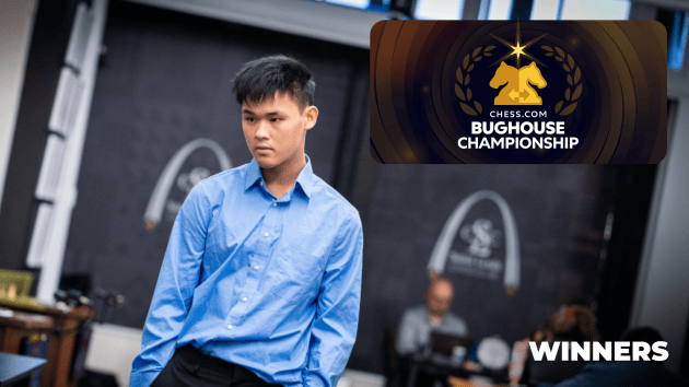 Comeback Kings Liang, Xiong Win Bughouse Championship  