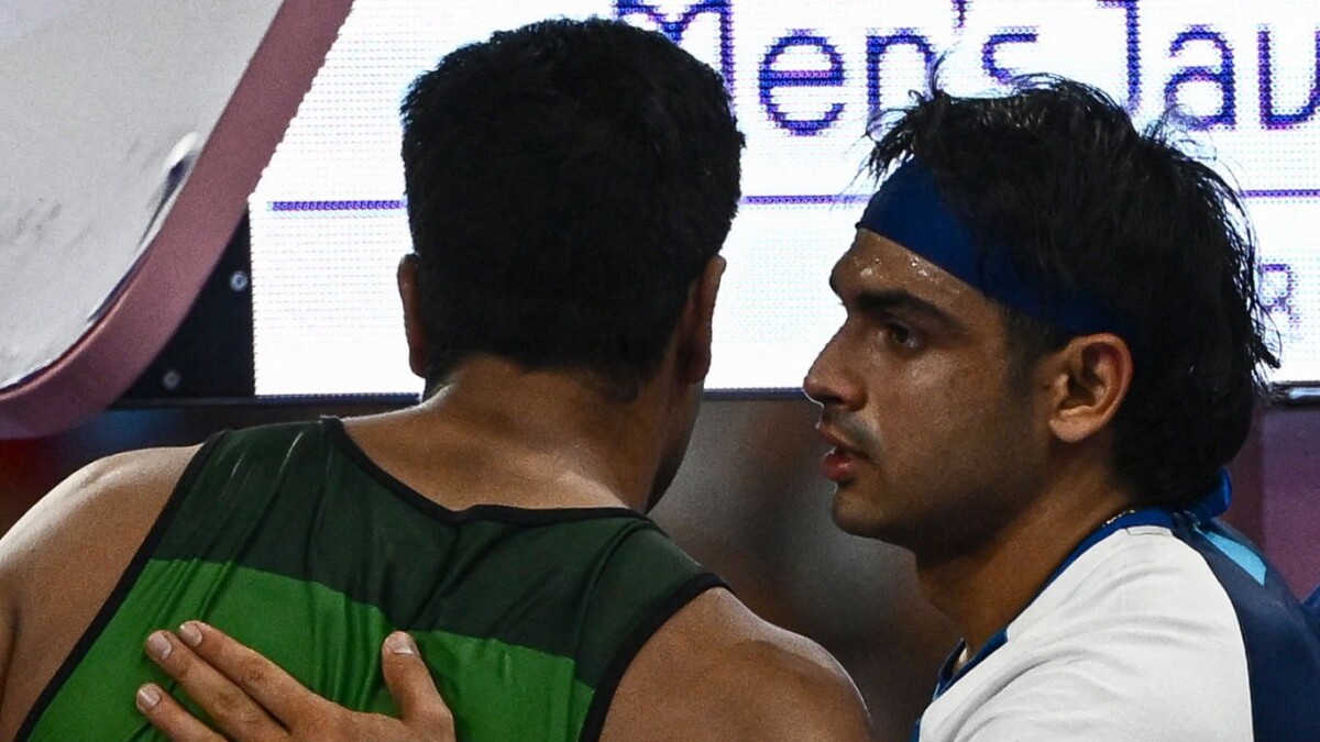 Neeraj Chopra Settles for Silver, Pakistan's Arshad Nadeem Gets Gold  