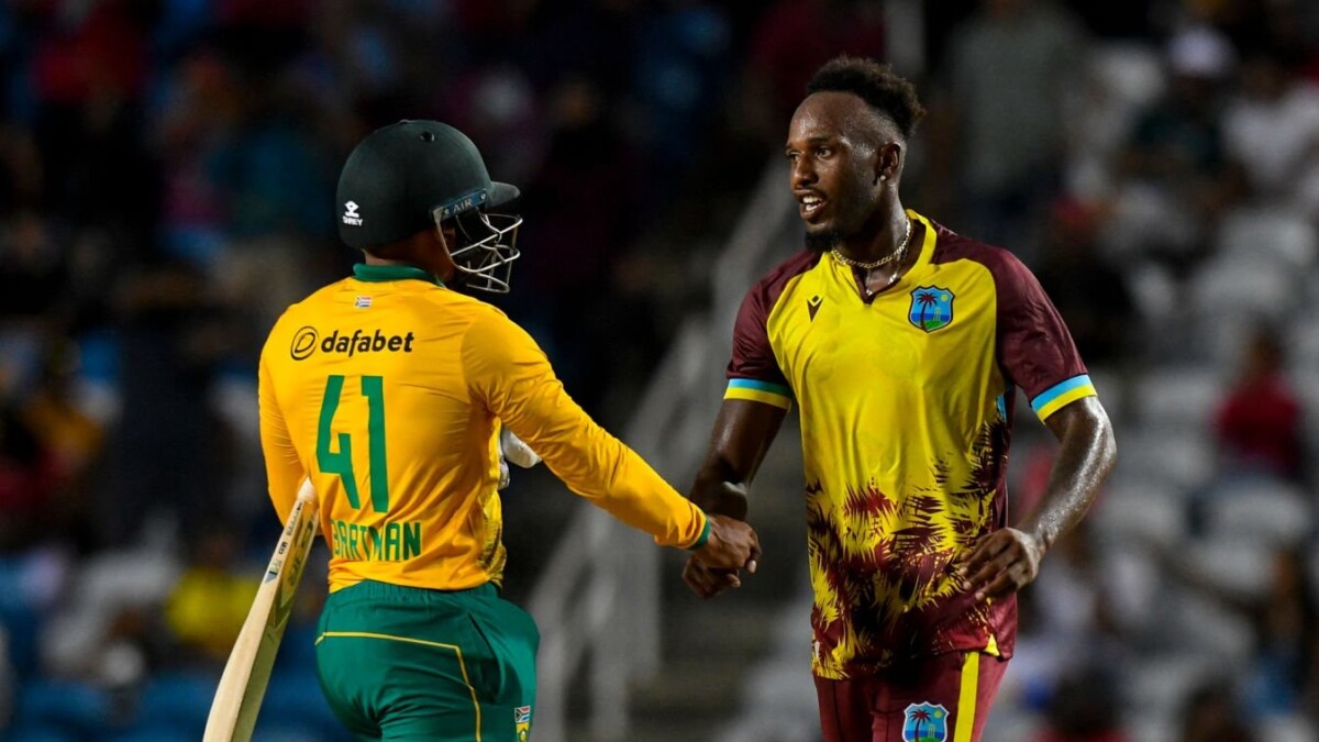 West Indies Clinch Another Victory Against South Africa in the Second T20I   West Indies Clinch Another Victory Against South Africa in the Second T20I