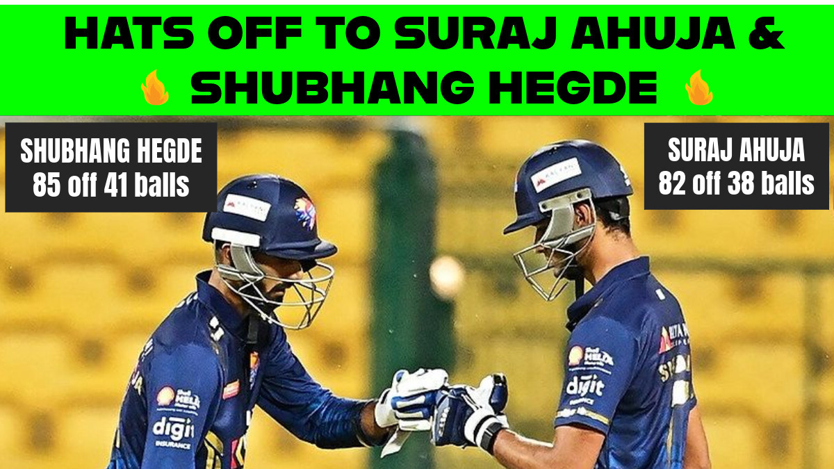 Bengaluru Blasters Beat Shivamogga Lions in an Epic Chase at Chinnaswamy   Bengaluru Blasters Beat Shivamogga Lions in an Epic Chase at Chinnaswamy