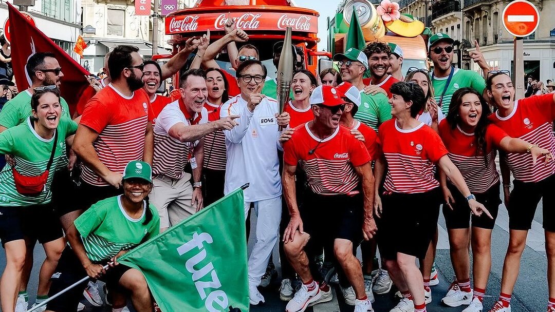 Jackie Chan Lights Up Paris as Torchbearer for 2024 Paralympics  
