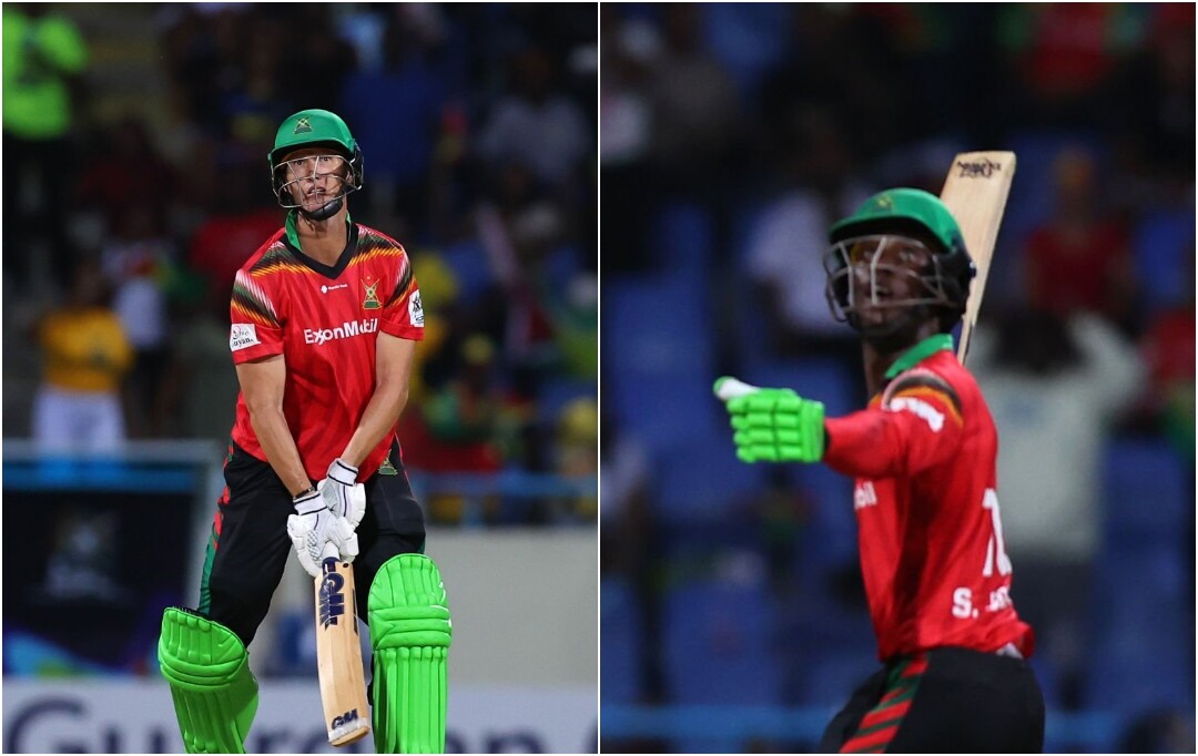 Guyana Warriors Edge Out Falcons in Last-Ball Thriller   Guyana Warriors Edge Out Falcons in Last-Ball Thriller