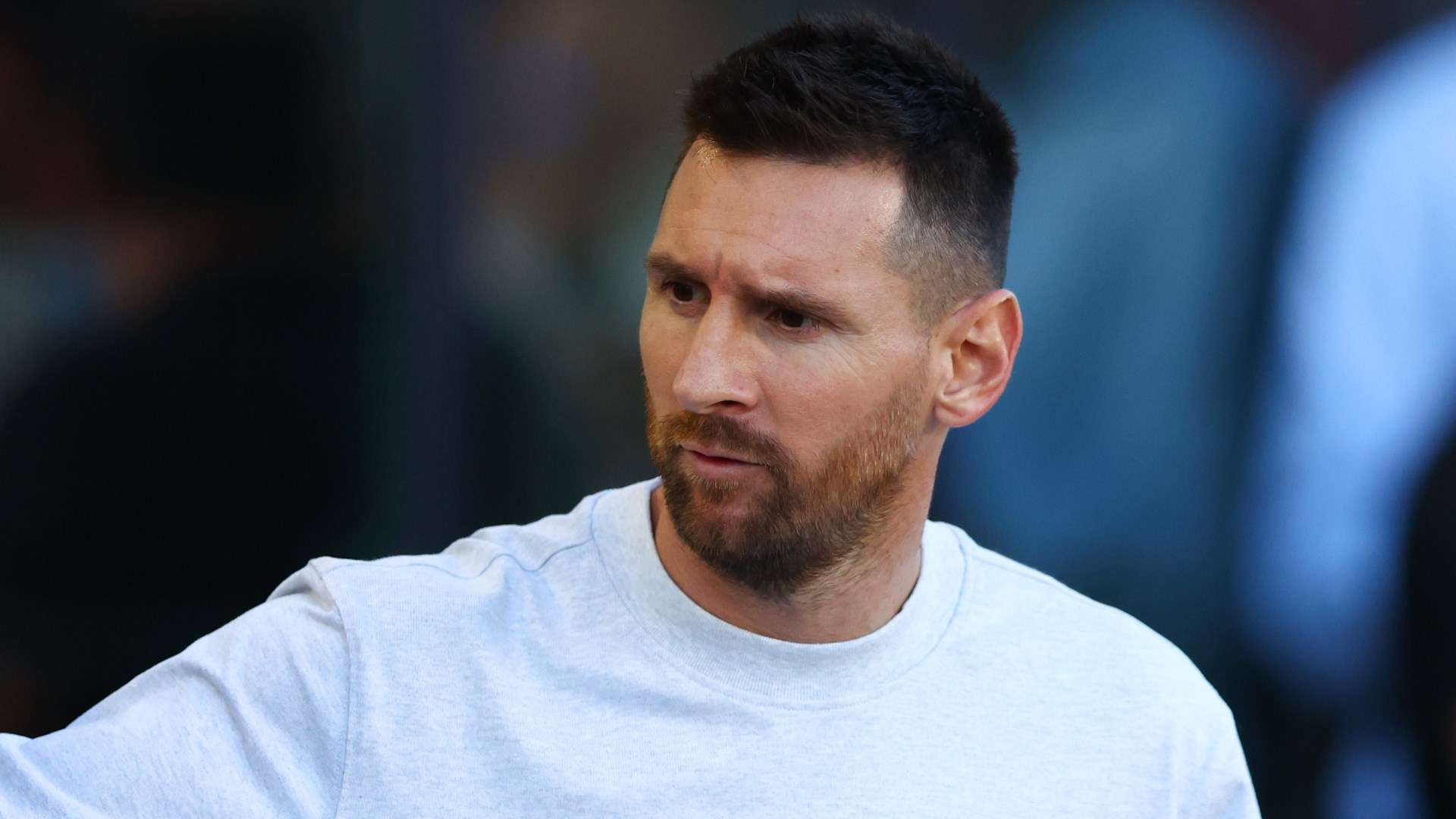 Messi poses for rare photo with pet dog as injury rehab goes on  