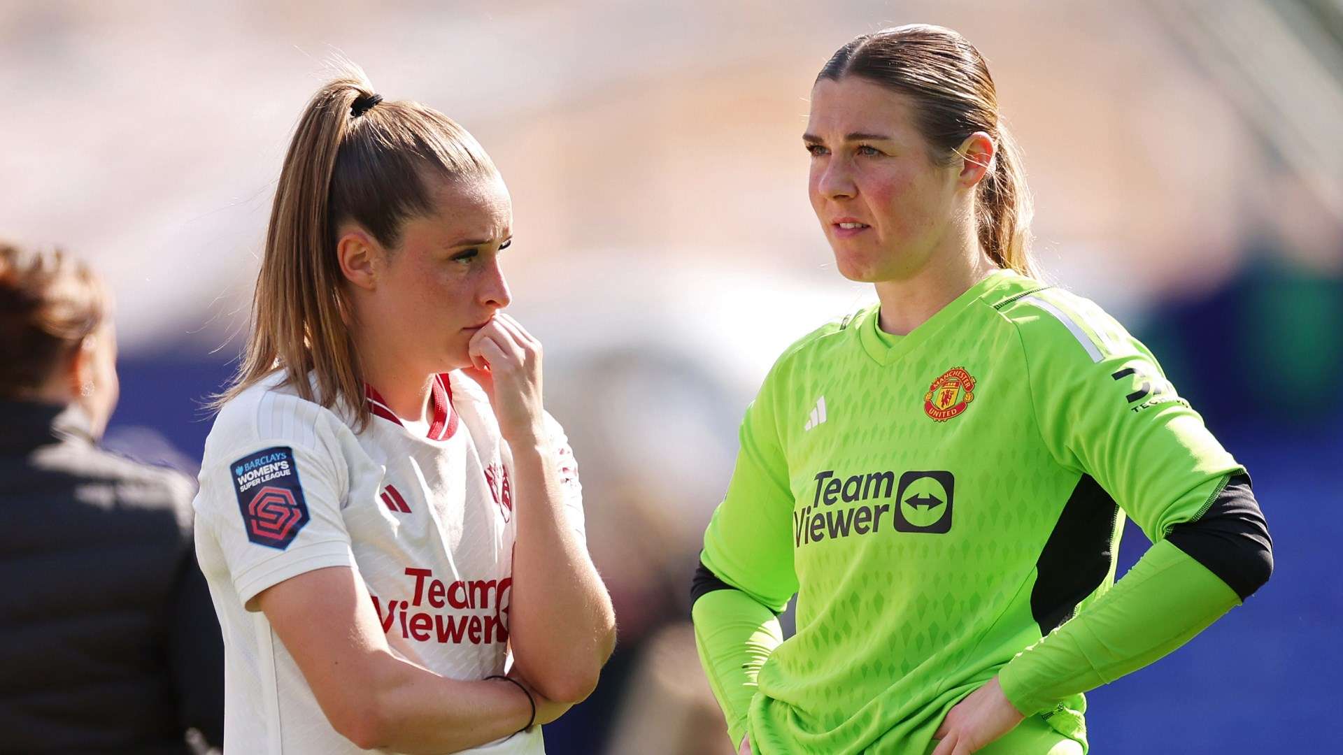 Earps explains why she 'clashed a lot' with Toone at Man Utd  