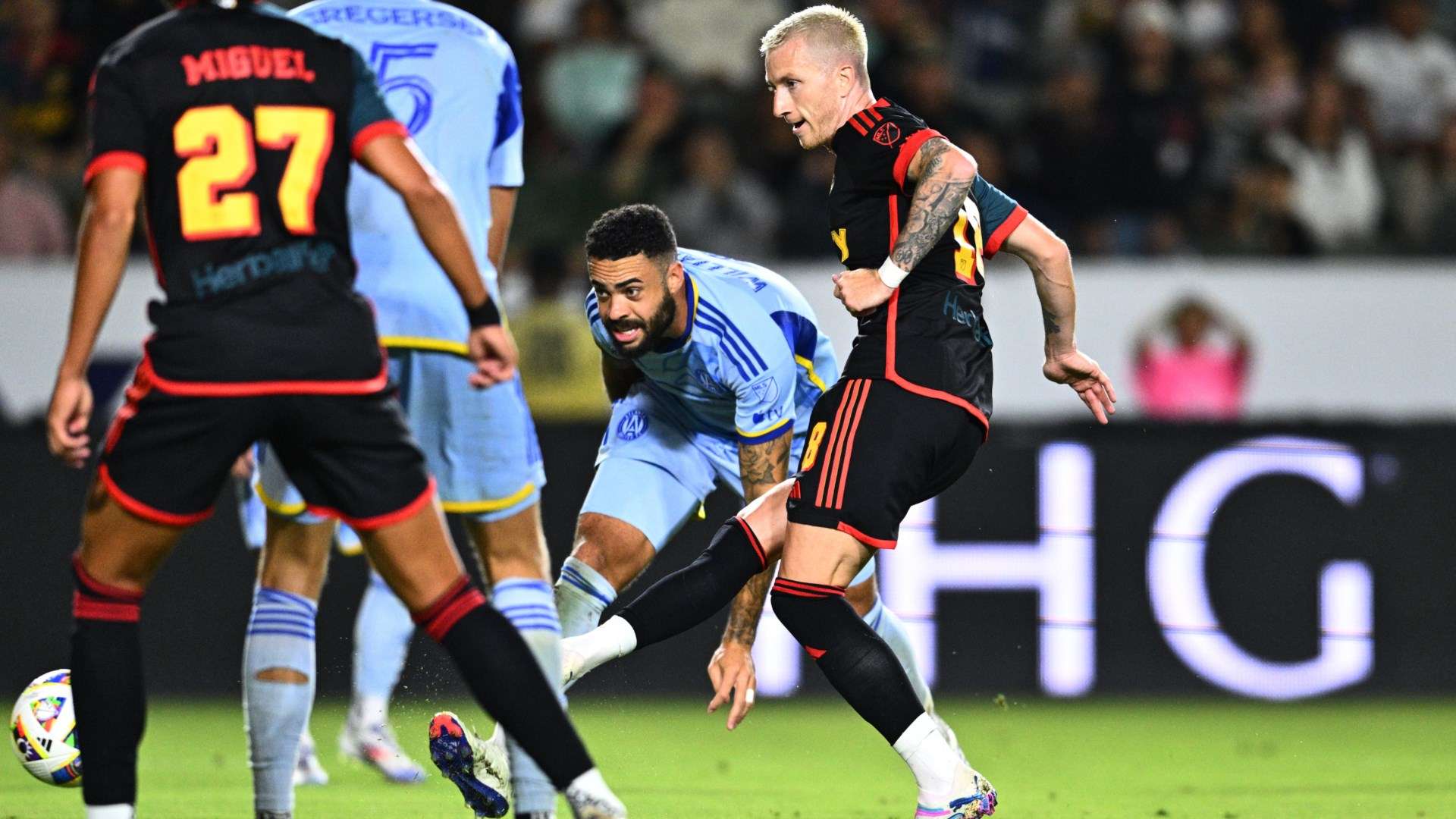 MLS: Reus debuts with a goal, assist off bench in Galaxy win  