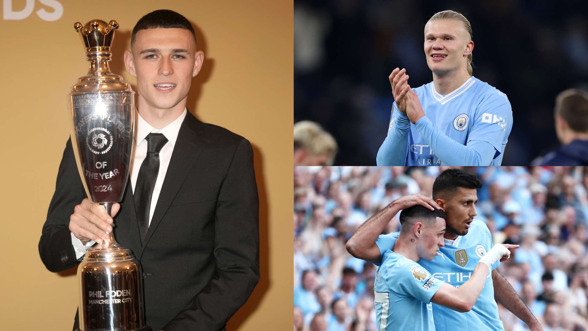 'Best English player in history' - Haaland & Rodri praise Foden  
