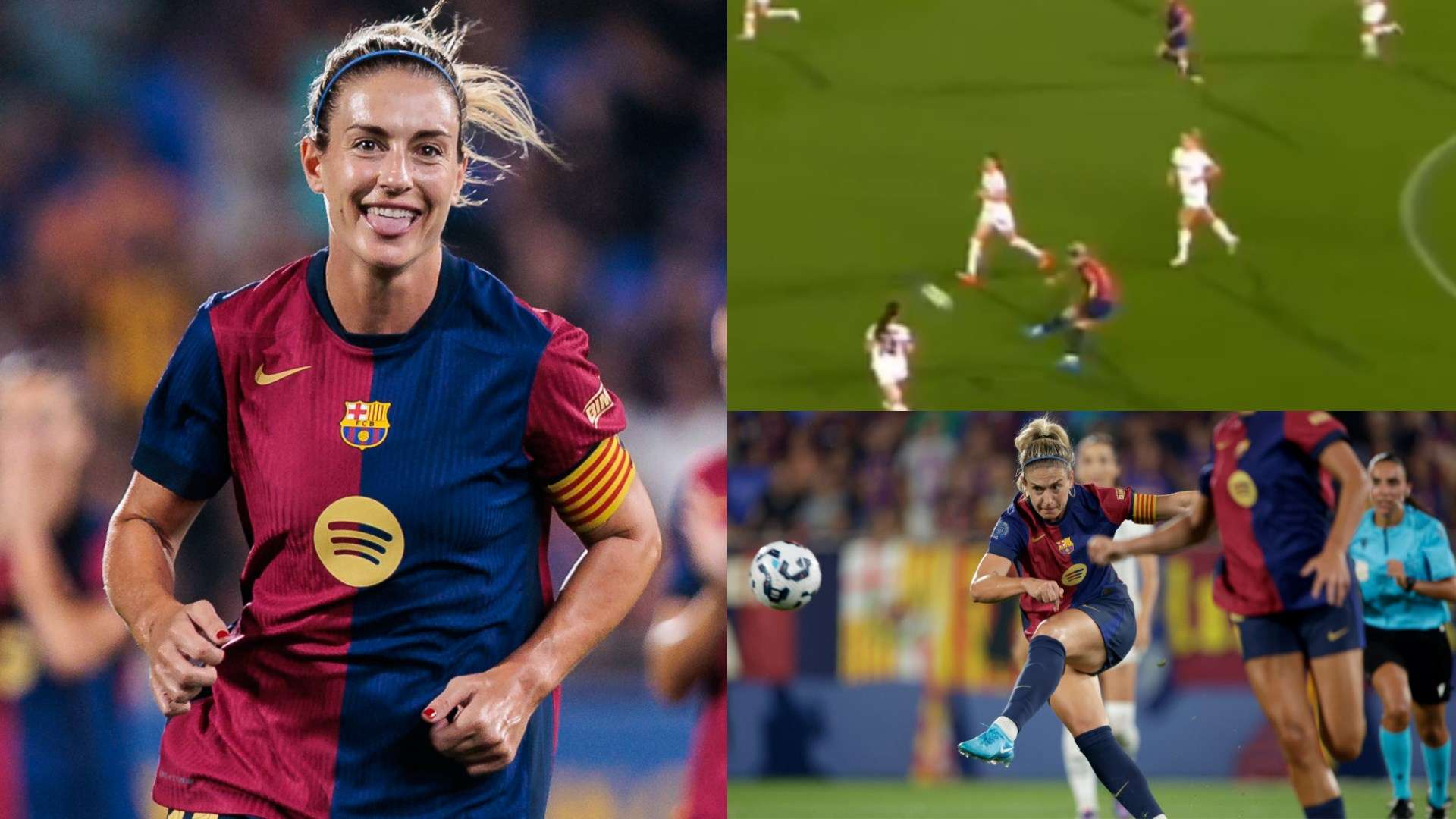 📽️ | Putellas scores outrageous long-range goal for Barca   📽️ | Putellas scores outrageous long-range goal for Barca