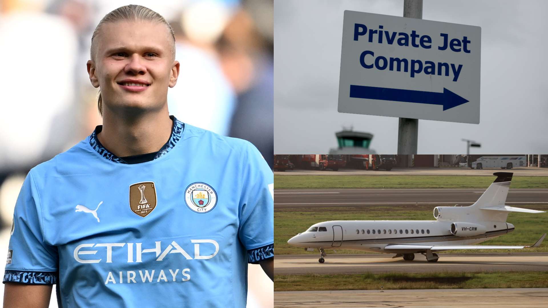 City star Haaland splashing out £2m on TWO private jets!  