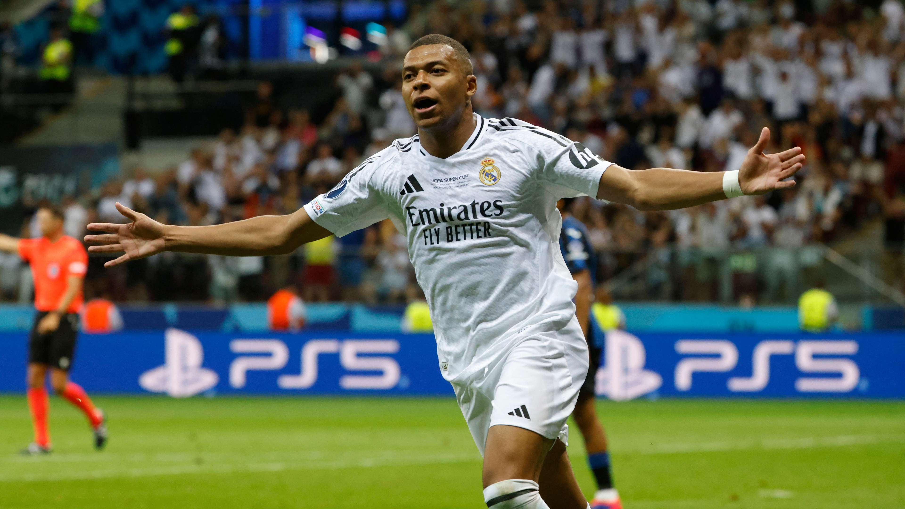 📽️ | Inevitable! Mbappe bags debut goal for Real Madrid  