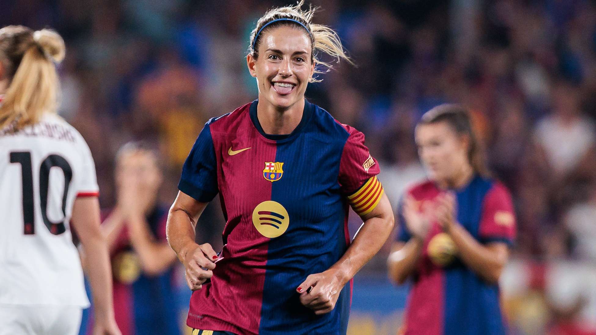 📽️ | Putellas scores ridiculous goal as Barcelona beat Milan   📽️ | Putellas scores ridiculous goal as Barcelona beat Milan