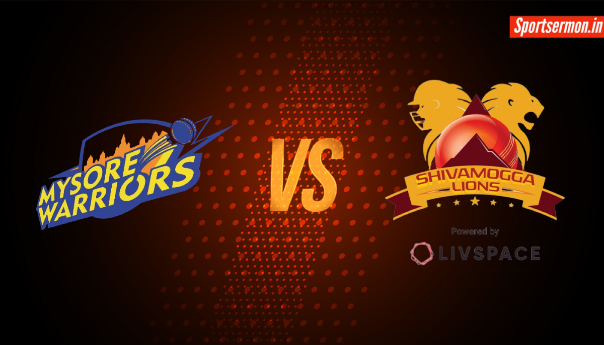 Mysore Warriors vs Shivamogga Lions, Match 15, Maharaja T20 Trophy 2024  