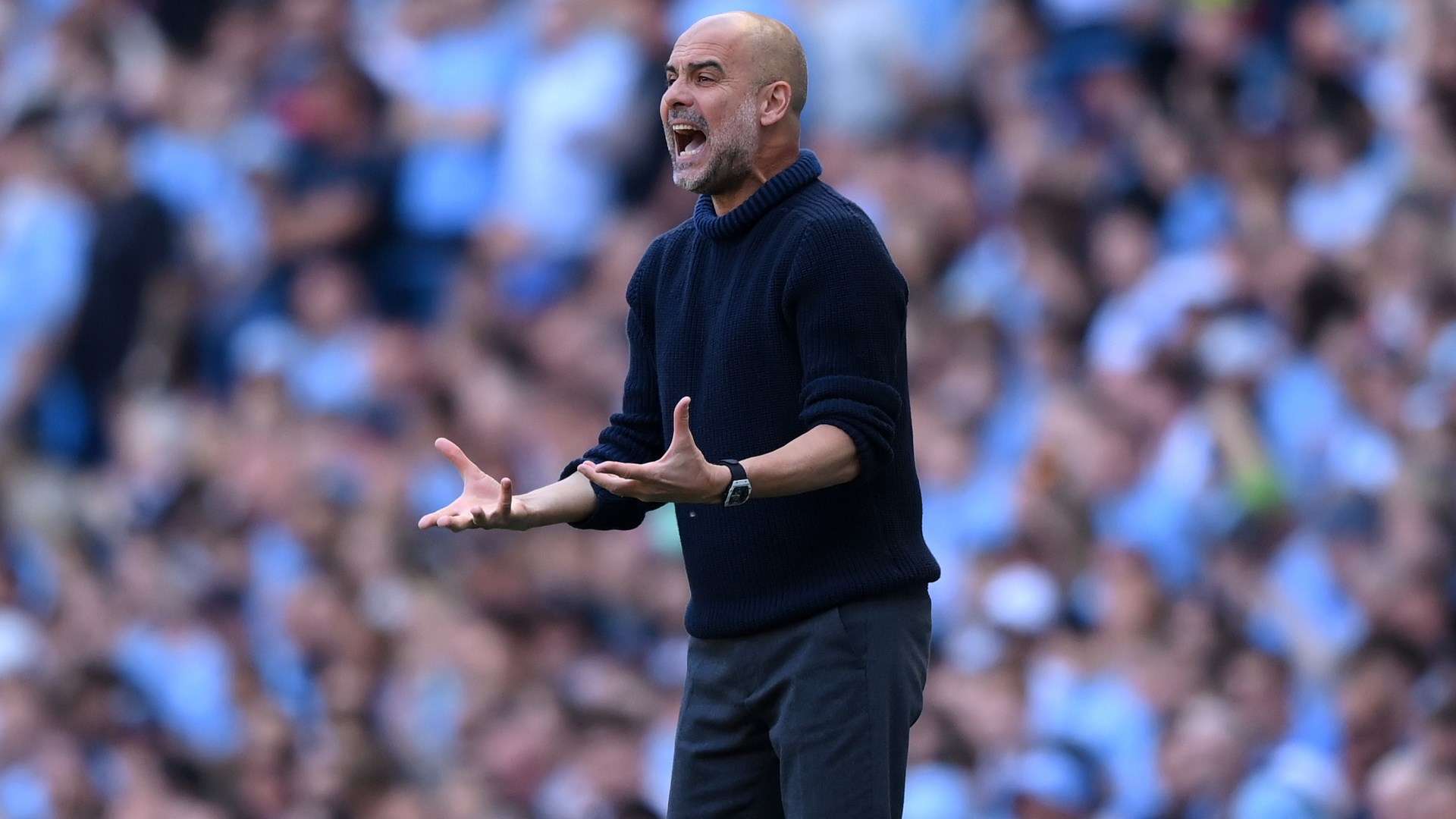 Pep Guardiola Remains Optimistic After Manchester City's Sporting Defeat   Pep Guardiola Remains Optimistic After Manchester City's Sporting Defeat