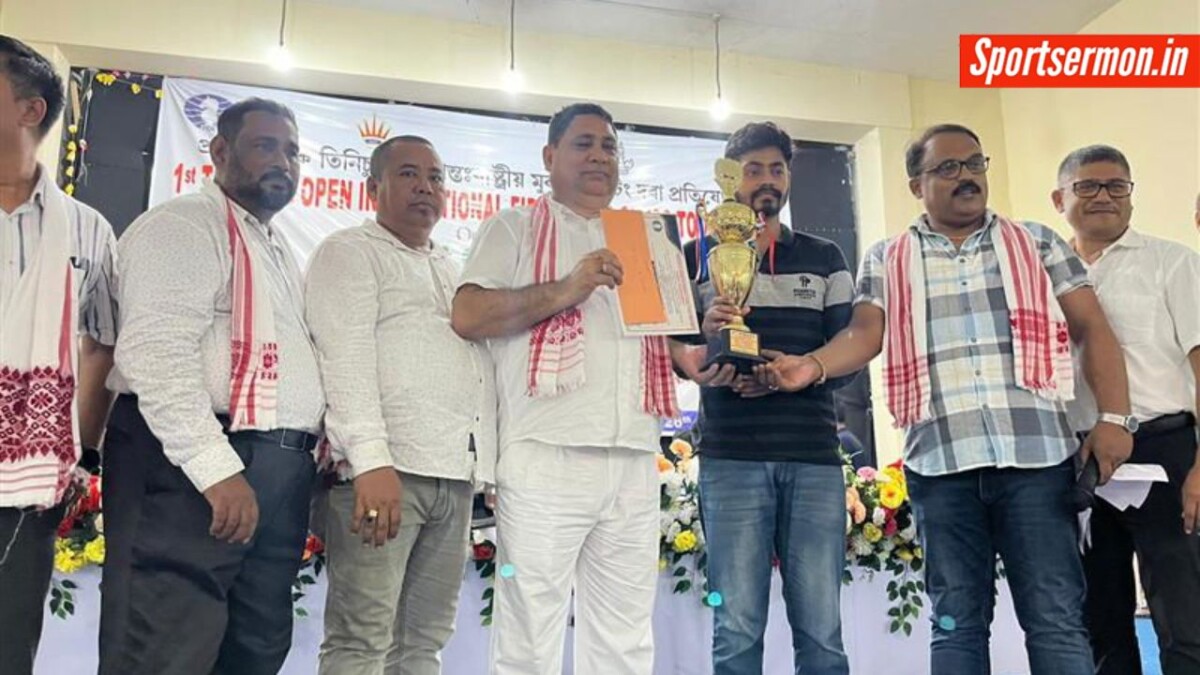 Tinsukia Rating Open 2024 में गौरव ने मारी बाजी, हक से नाम की ट्रॉफी  