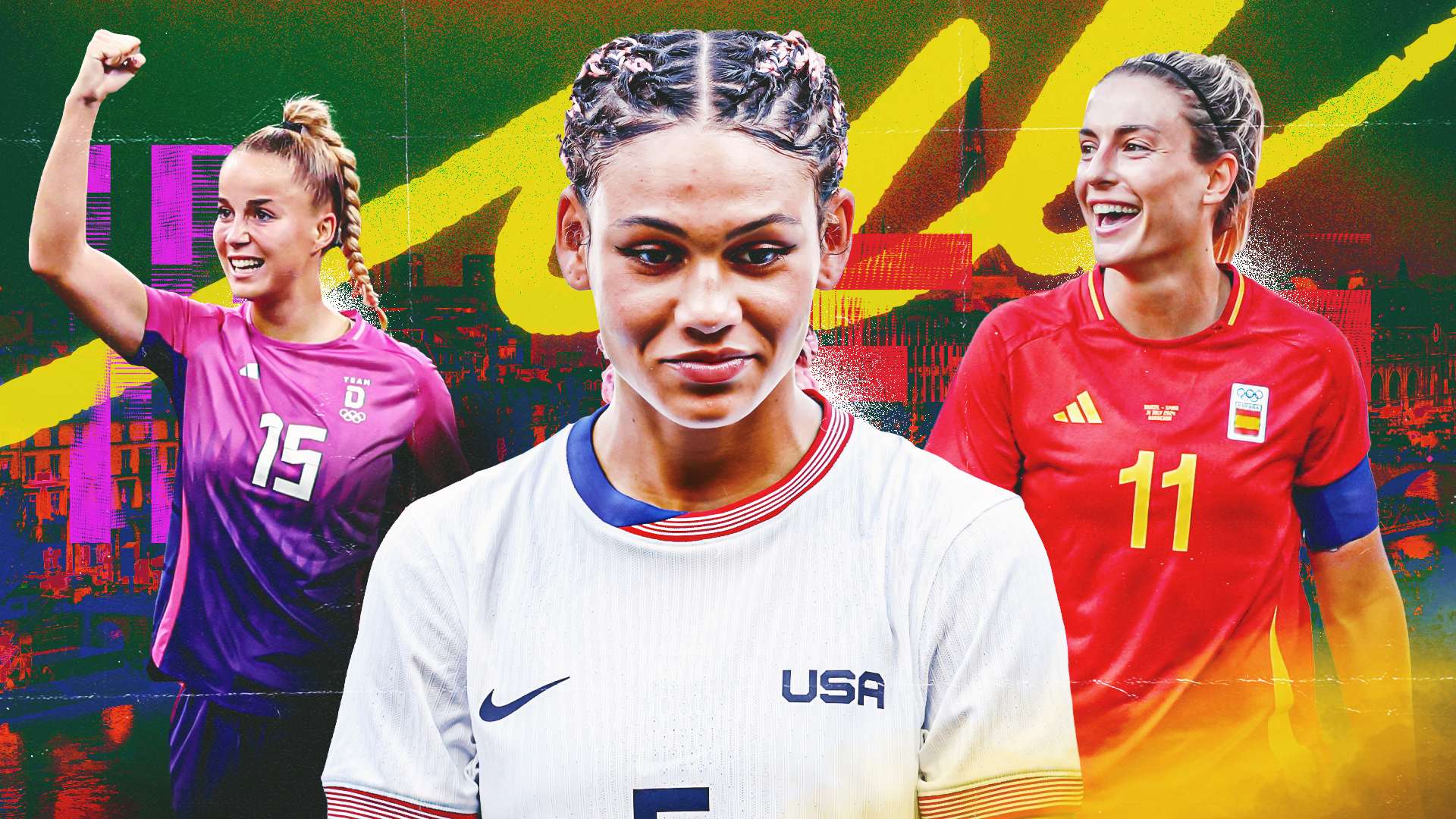 Four USWNT stars in GOAL's Team of the Olympics  