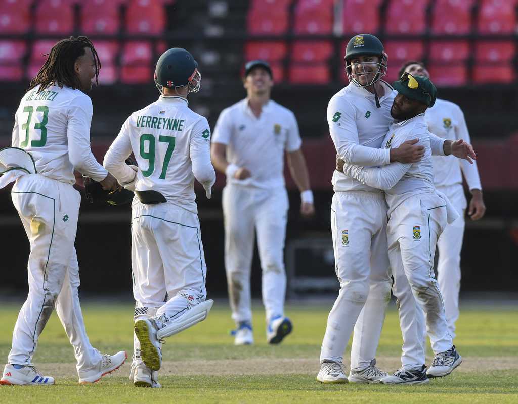 South Africa retain perfect series record against West Indies   South Africa retain perfect series record against West Indies