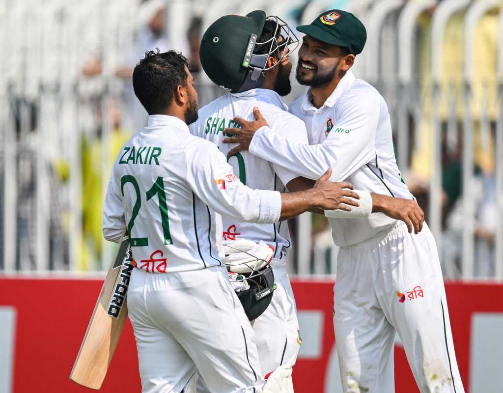 'Hopefully, players and fans will have more confidence' - Najmul on historic win   'Hopefully, players and fans will have more confidence' - Najmul on historic win