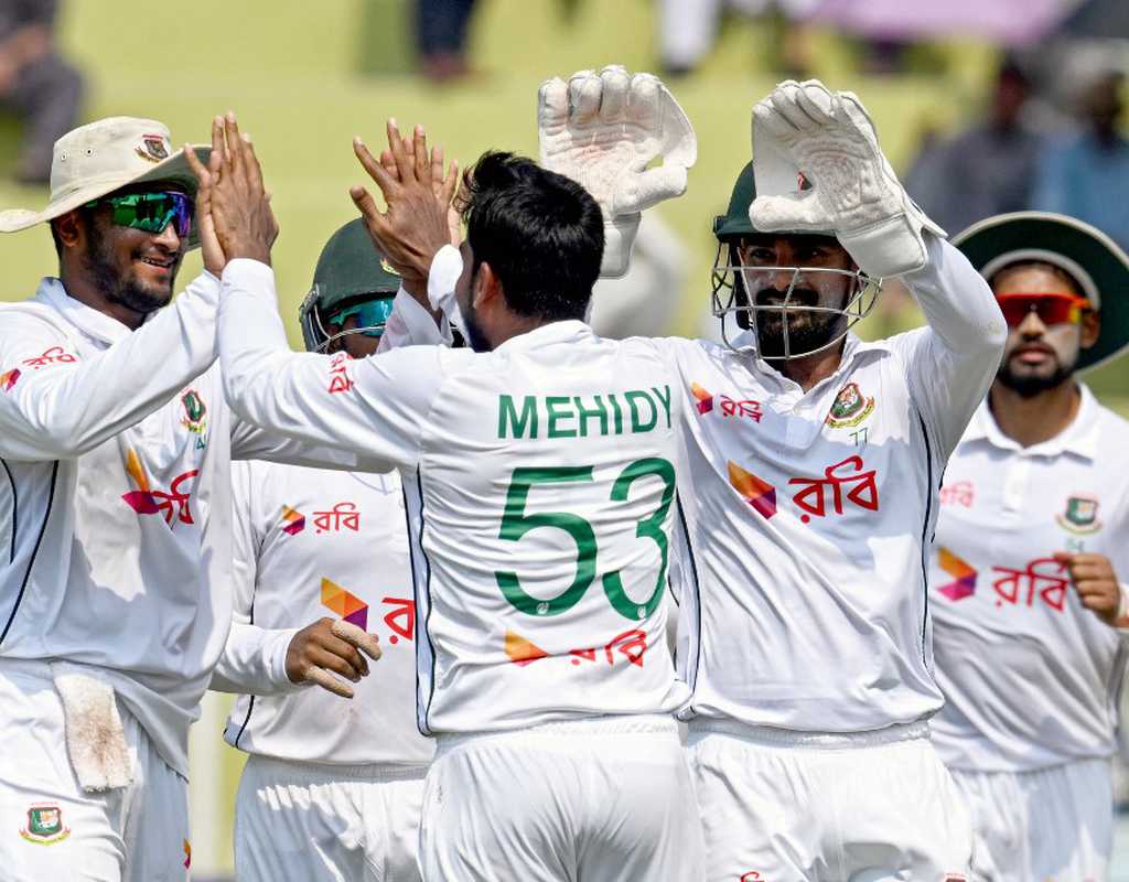 Mehidy, Shakib spin Bangladesh to historic Test win   Mehidy, Shakib spin Bangladesh to historic Test win