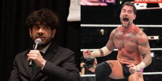 "It’s easier to..."- Tony Khan takes a dig at CM Punk following All In 2024  