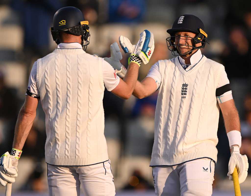 Root stars in England's jittery win in Manchester   Root stars in England's jittery win in Manchester