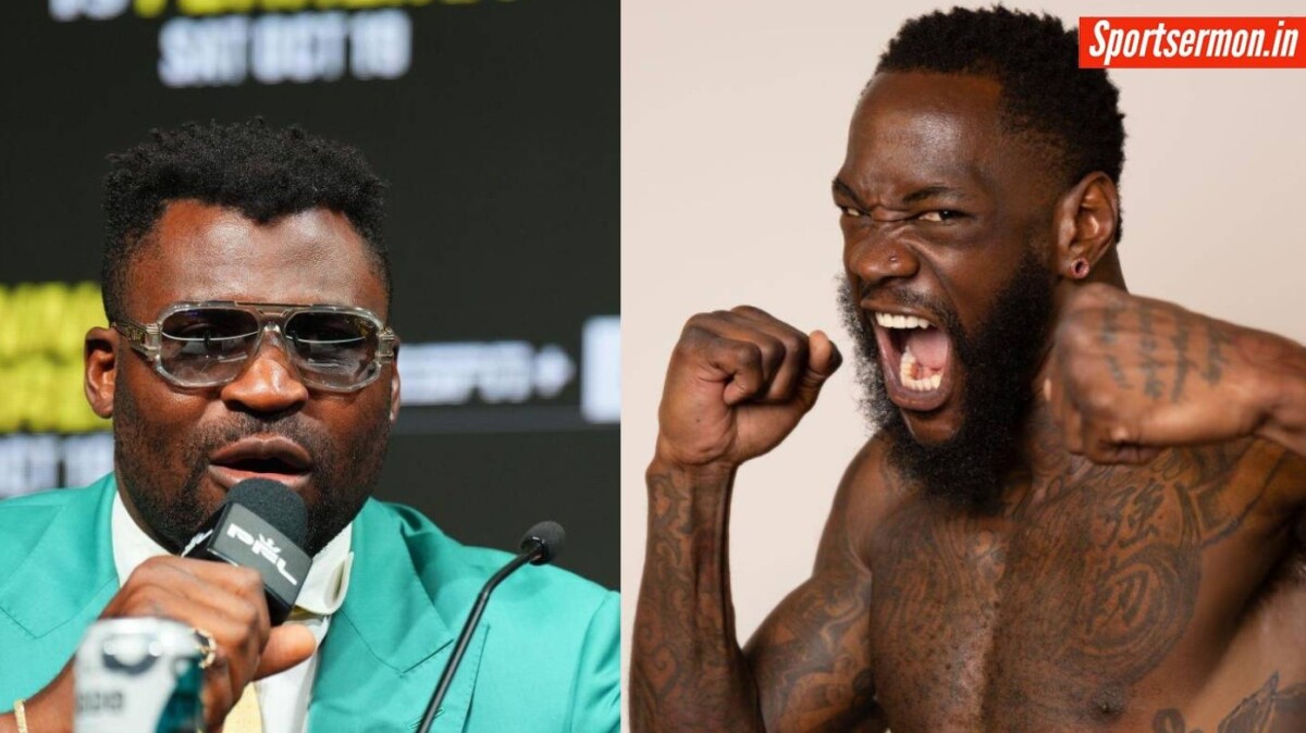Francis Ngannou expresses desire to fight Deontay Wilder in a boxing match   Francis Ngannou expresses desire to fight Deontay Wilder in a boxing match
