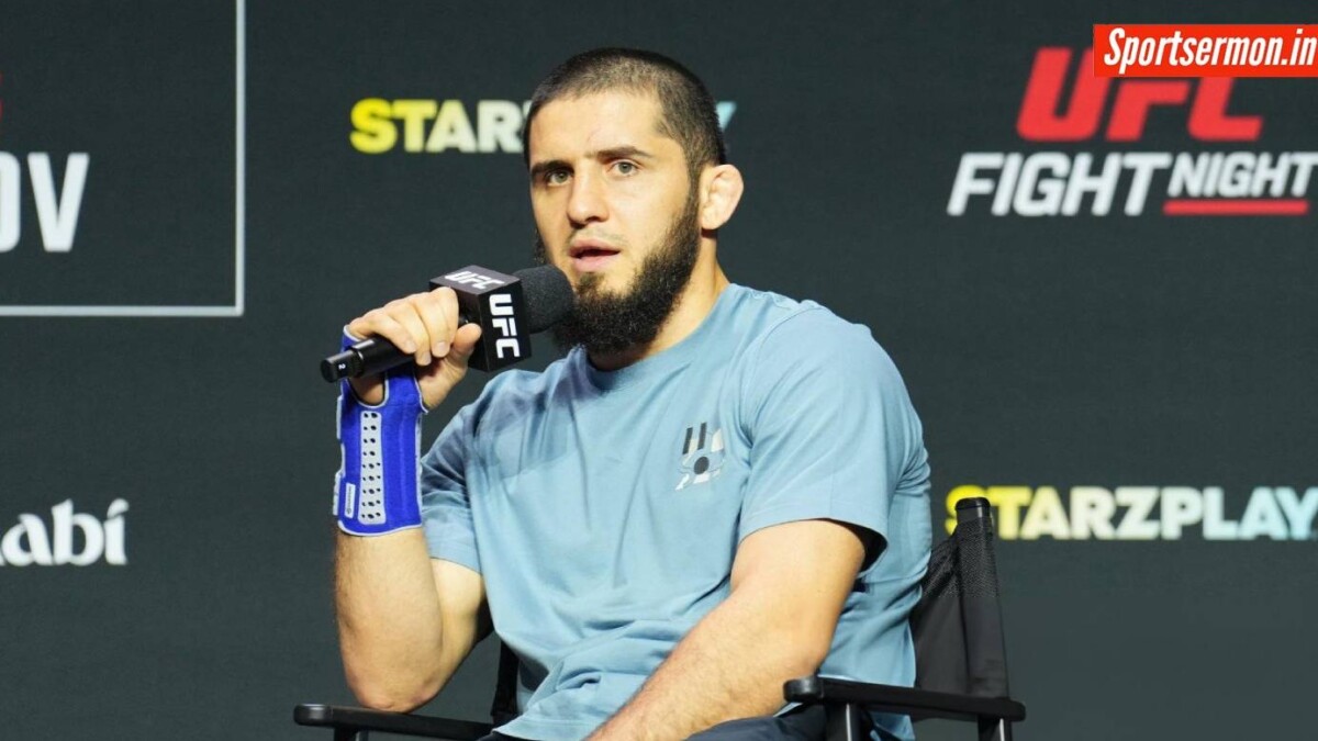 Islam Makhachev takes a dig at Conor McGregor by reacting to his TKO   Islam Makhachev takes a dig at Conor McGregor by reacting to his TKO