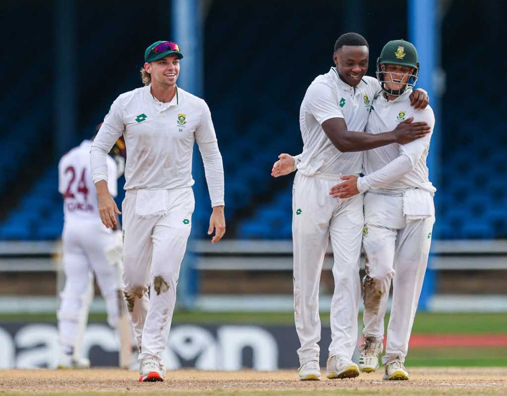 South Africa maintain control in rain-truncated Trinidad Test  