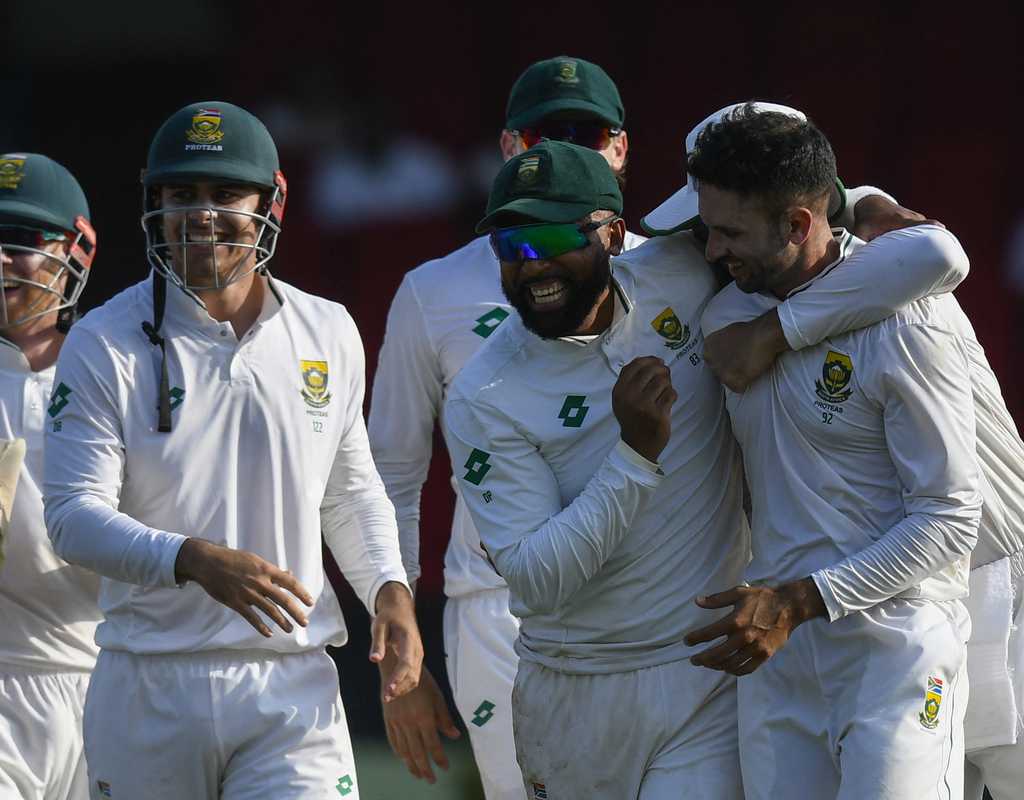 Rabada, Maharaj script series win in Guyana   Rabada, Maharaj script series win in Guyana