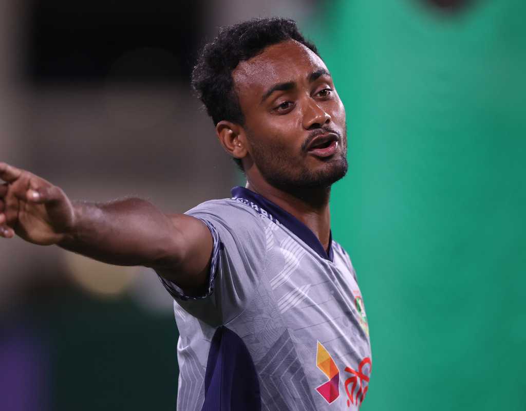 Shoriful misses second Test due to groin injury  