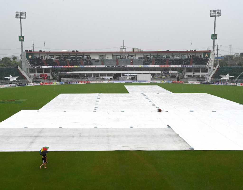 Rain washes out opening day of second Test  