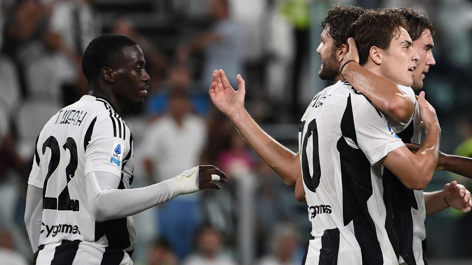 Weah starts season with goal as McKennie stays on Juve bench  