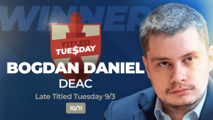 Familiar Faces Win Titled Tuesday  