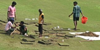 Afghanistan and New Zealand Spend Another Wasted Day Due to Wet Outfield  