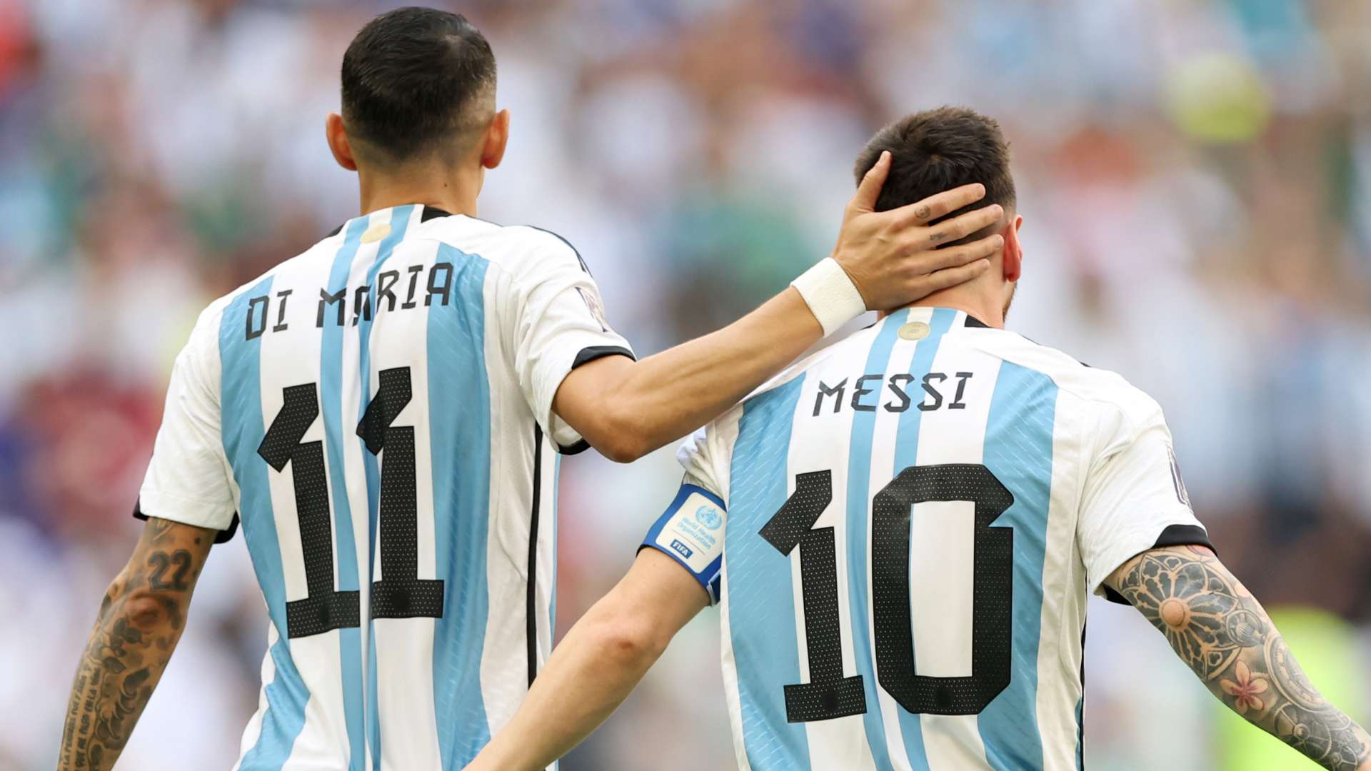 Messi sends emotional retirement message to Di Maria  