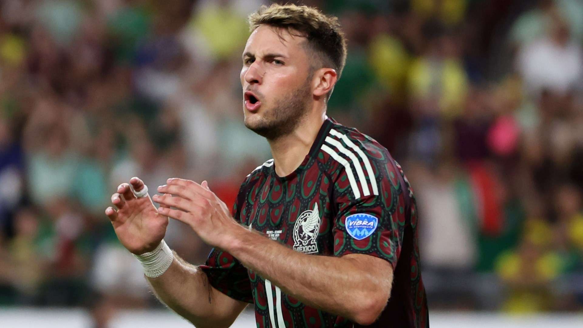 Santi Gimenez set to miss three months with thigh injury   Santi Gimenez set to miss three months with thigh injury
