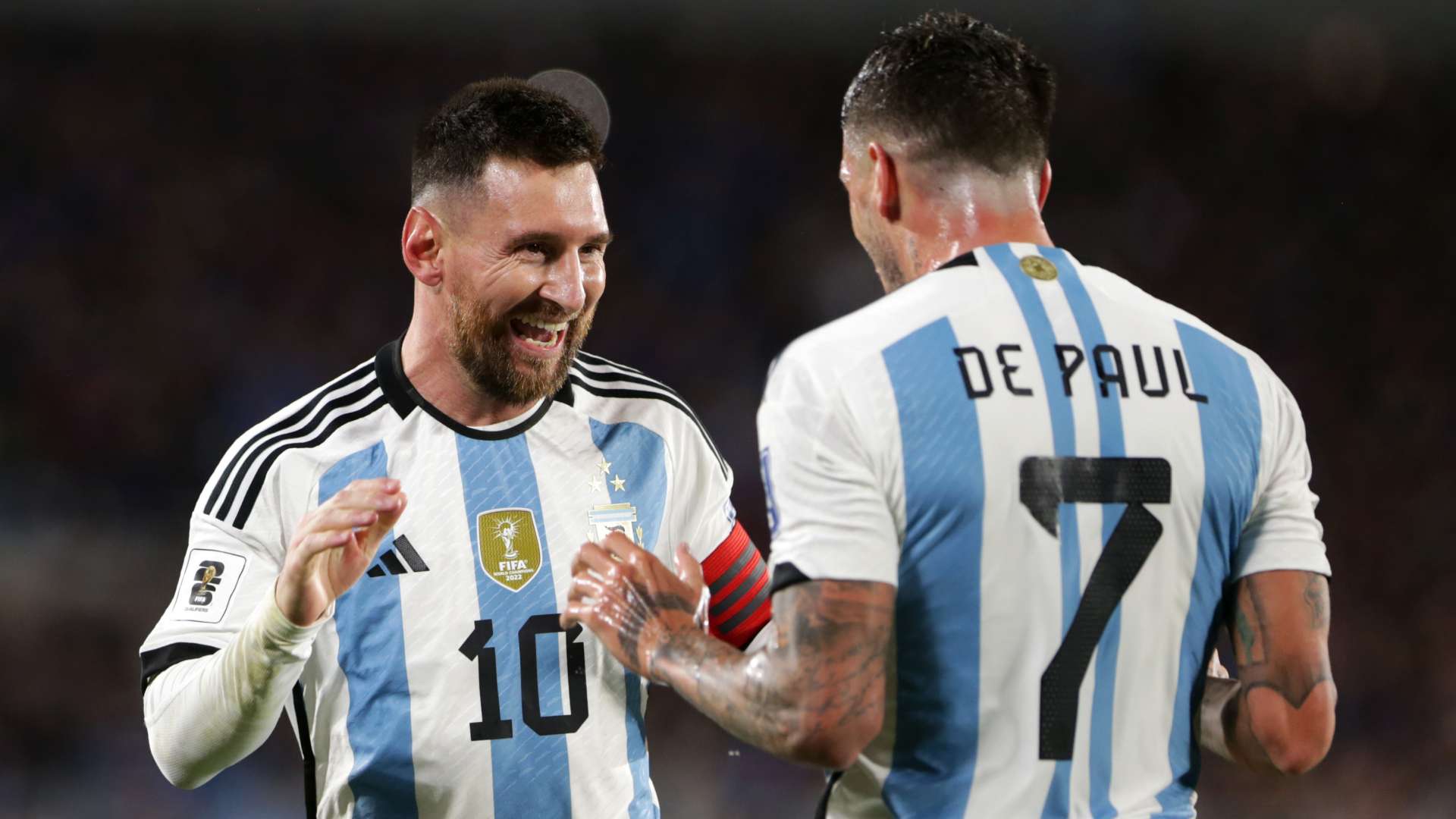 De Paul told Argentina only pick him 'because he's Messi's friend'  